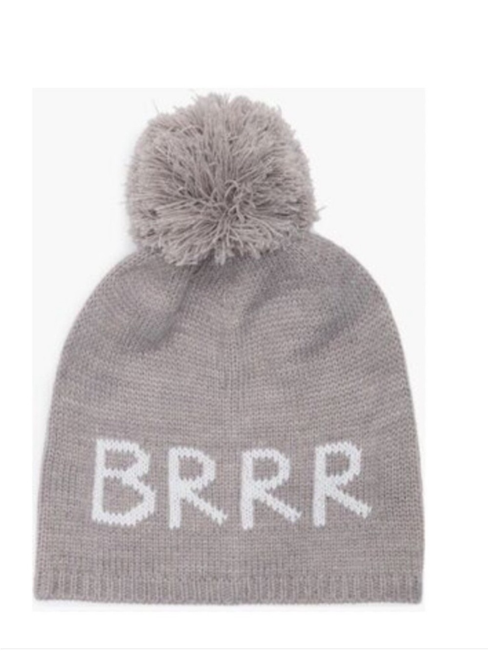 Kate Spade Brrr Beanie ~ Heather Grey